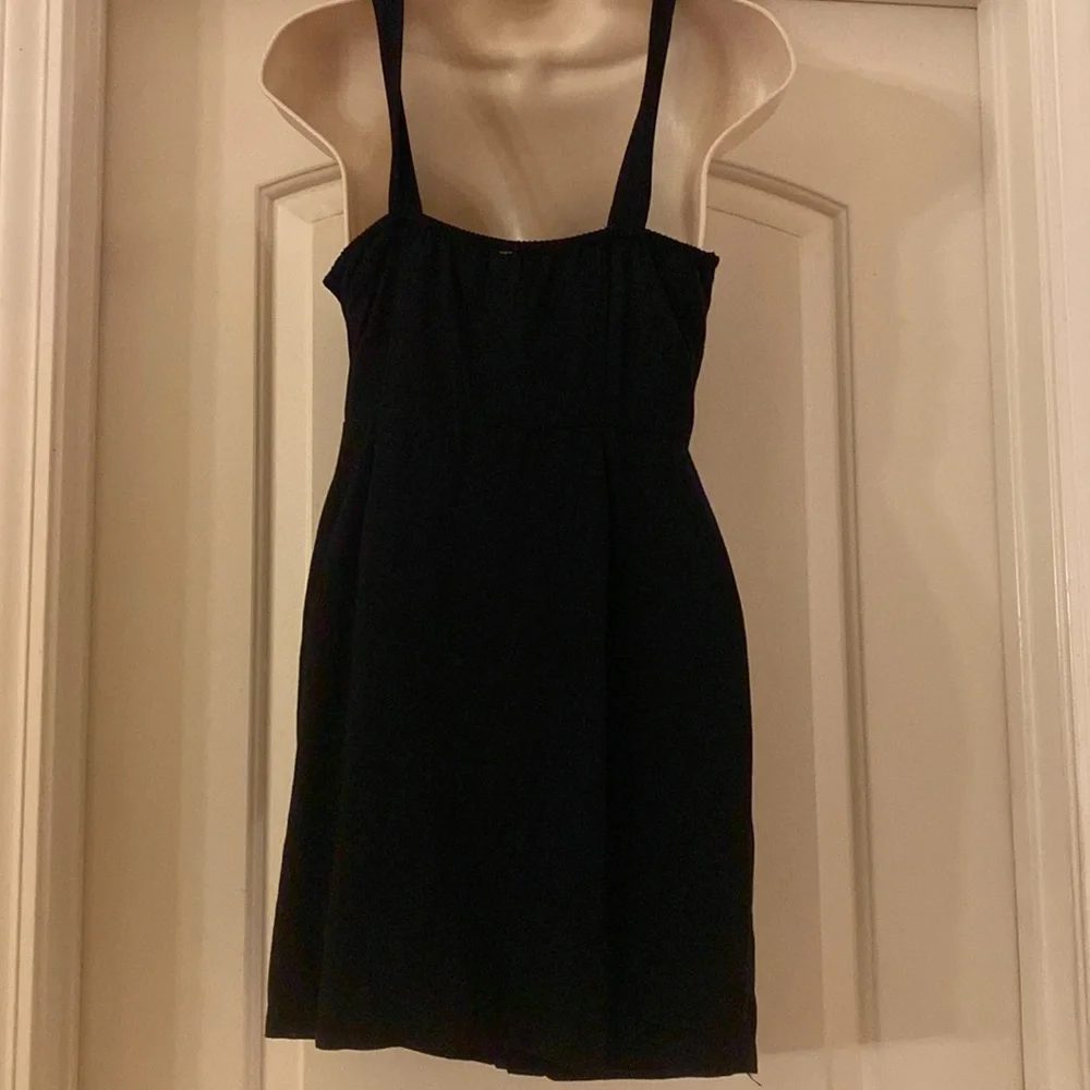 Nasty Gal Black Button Down Cut Out Mini‎ Dress
